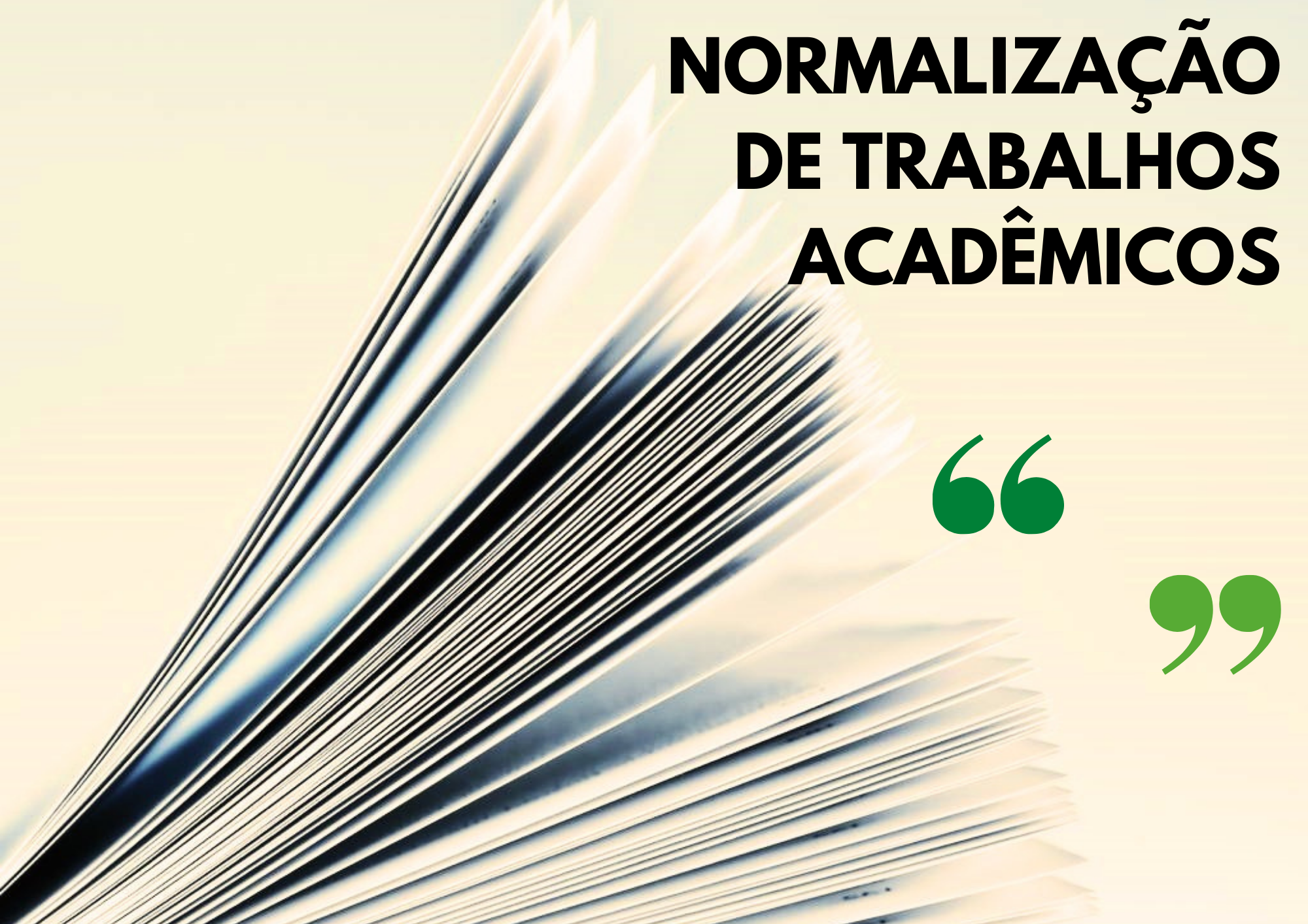Normalização de trabalhos acadêmicos - Turma 1/2022